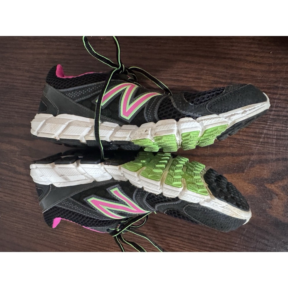 New Balance 750v2 Women's Running Shoes Black Pink Green Athletic Sneakers - Picture 3 of 5